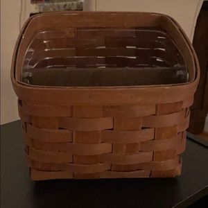 Longaberger remote control basket